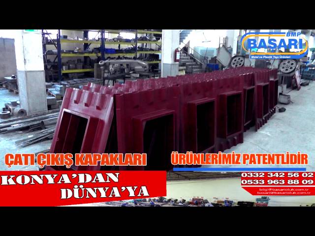 Çatı Çıkış Kapakları Başarı Metal Konya