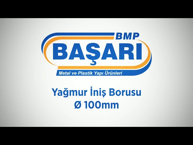 Yağmur İniş Borusu Çap 100mm